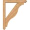 Ekena Millwork Funston Arts and Crafts Smooth Bracket w/ Offset Brace, Western Red Cedar, 5 1/2"W x 34"D x 42"H BKT0604X34X42FST03SWR - alternate 4